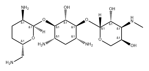 4''-Demethylgentamicin C1a Struktur