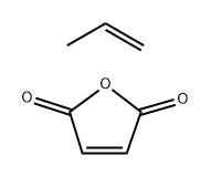 2,5-呋喃二酮与1-丙烯的聚合物钾盐, 62195-78-2, 结构式