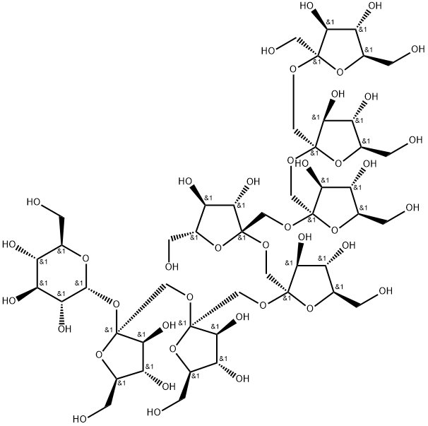 Fructo-oligosaccharide DP8 / GF7 Struktur