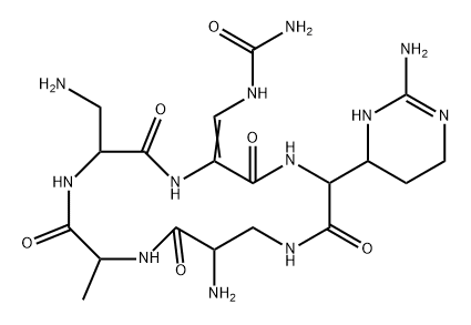 capreomycin IIB Struktur