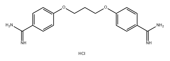 Panamidin dihydrochloride Structure