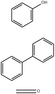Formaldehyde polymer with 1,1'-biphenyl and phenol 结构式