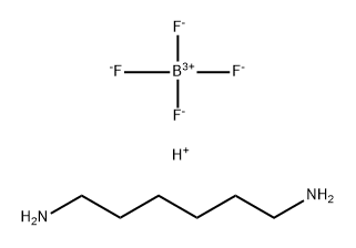 1,6-Hexanediamine, bis[tetrafluoroborate(1-)] (9CI) Structure