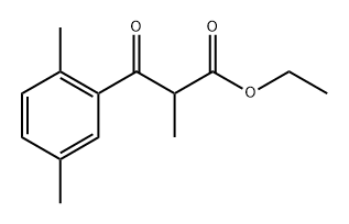 Α,2,5-三甲基-Β-氧代-苯丙酸乙酯(9CI), 63131-40-8, 结构式