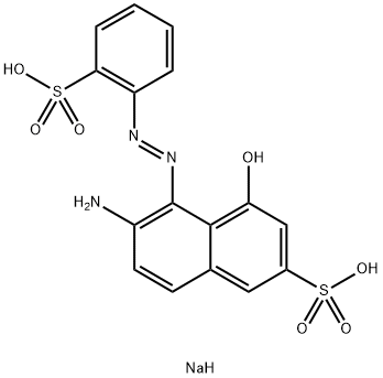 酸性红54, 6360-03-8, 结构式