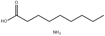 Nonanoicacid,ammoniumsalt(1:1) 结构式