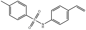 N-(4-ethenylphenyl)-4-methylbenzenesulfonamide 结构式