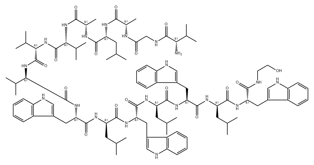 desformylgramicidin Struktur