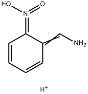 Methanamine,  1-(6-aci-nitro-2,4-cyclohexadien-1-ylidene)-,  conjugate  monoacid  (9CI) Structure