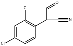 2,4-Dichloro-α-formylbenzeneacetonitrile,63915-49-1,结构式