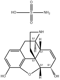 Normorphine sulfamate Struktur