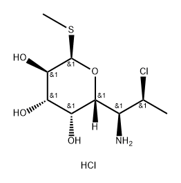 (2R,3R,4S,5R,6R)-2-((1S,2S)-1-amino-2-chloropropyl)-6-(methylthio)tetrahydro-2H-pyran-3,4,5-triol hy Structure
