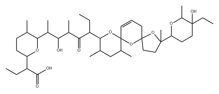 20-デオキシサリノマイシン 化学構造式