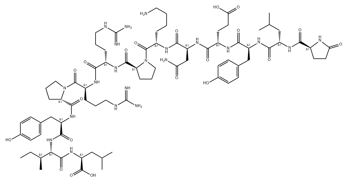 [D- TRP11 ]-NEUROTENSIN Struktur