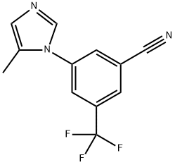 Benzonitrile, 3-(5-methyl-1H-imidazol-1-yl)-5-(trifluoromethyl)-