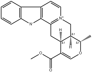 ALSTONINE 结构式