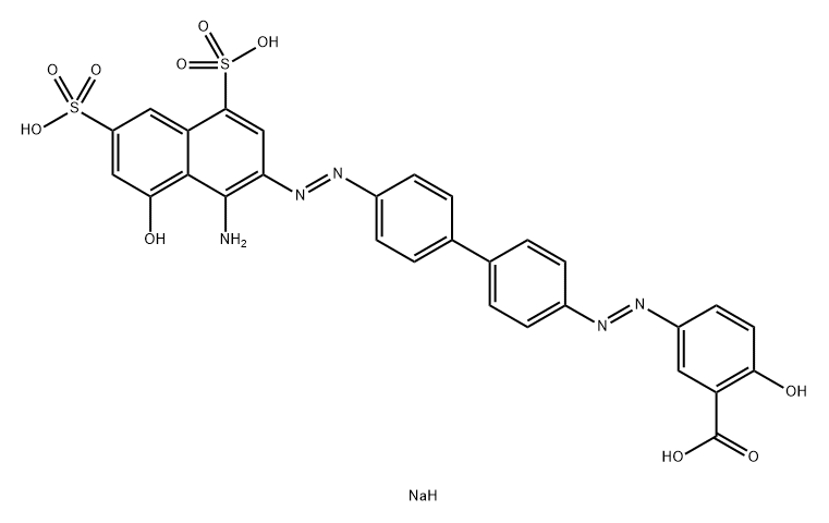 ジアミンニトロゾールグリーンG 化学構造式
