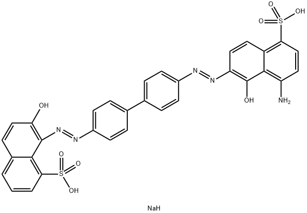 直接藏青, 6426-71-7, 结构式