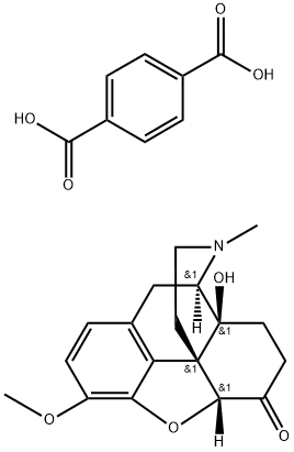 Oxycodone terephthalate (salt) Struktur