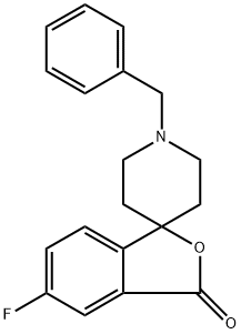 Spiro[isobenzofuran-1(3H),4'-piperidin]-3-one, 5-fluoro-1'-(phenylmethyl)-