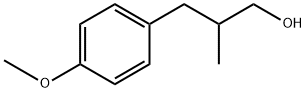 2-(4-メトキシベンジル)-1-プロパノール 化学構造式