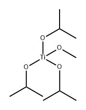 Titanium, methoxytris(2-propanolato)- Struktur