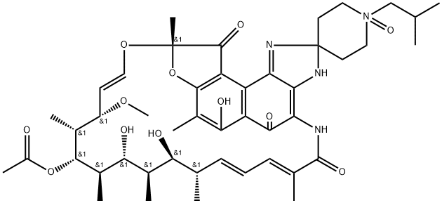 Rifabutin N-oxide,645406-37-7,结构式