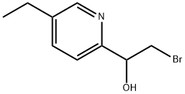 2-Pyridinemethanol,alpha-(bromomethyl)-5-ethyl-(9CI) Structure
