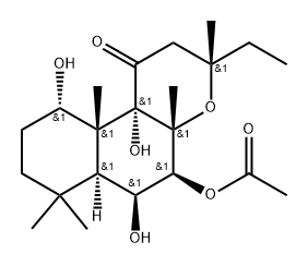 14,15-dihydroforskolin Struktur