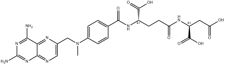 methotrexate-gamma-aspartate Structure