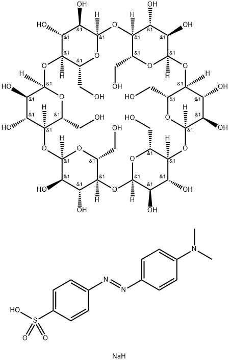 α-Cyclodextrin, compd. with sodium 4-[[4-(dimethylamino)phenyl]azo]benzenesulfonate (1:1:1)