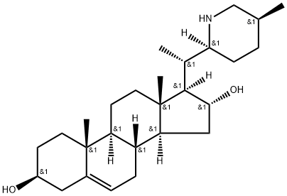 (22S)-16,28-Secosolanid-5-ene-3β,16α-diol|化合物 T34797