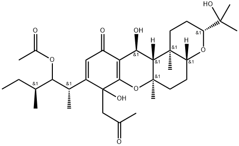 コクリオキノンA1 化学構造式