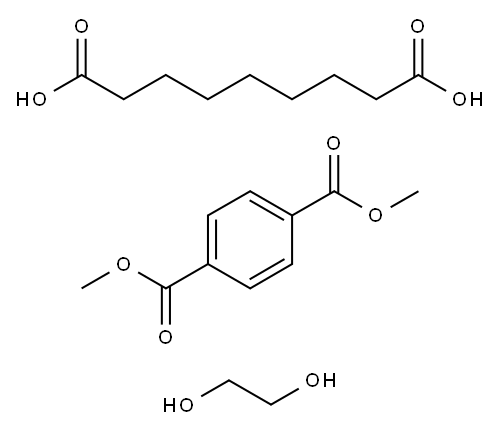 1,2-Ethanediol, polymer with nonanedioic acid and dimethyl-1,4-benzenedicarboxylate Structure