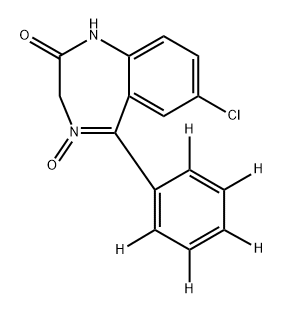 [2H5]-Demoxepam Structure