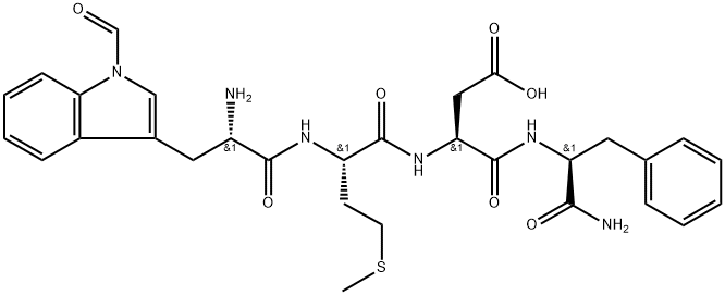 N(alpha)-formyltetragastrin Structure