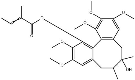 チグロイルゴミシンH 化学構造式