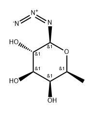 Β-L-岩藻糖基叠氮化物 结构式