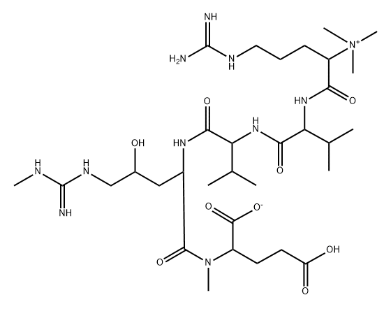 精氨霉素 B, 663910-32-5, 结构式