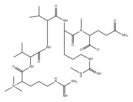 精氨霉素 C, 663910-33-6, 结构式