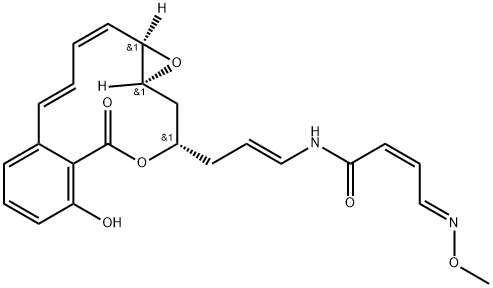 肟菌素 Ⅲ,664365-72-4,结构式