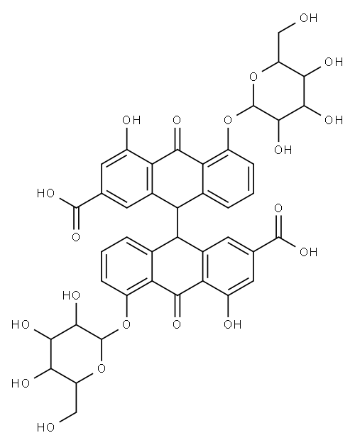 Sennoside  A1 结构式