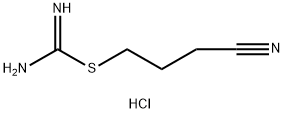 CarbaMiMidothioic acid, 3-cyanopropyl ester, hydrochloride (1:1) Struktur
