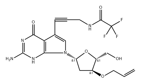 3'-ALLYL-7-TFA-AP-7-DEAZA-DG|3′-ALLYL-7-TFA-AP-7-DEAZA-DG