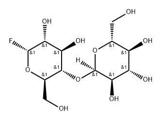 alpha-maltosyl fluoride Struktur