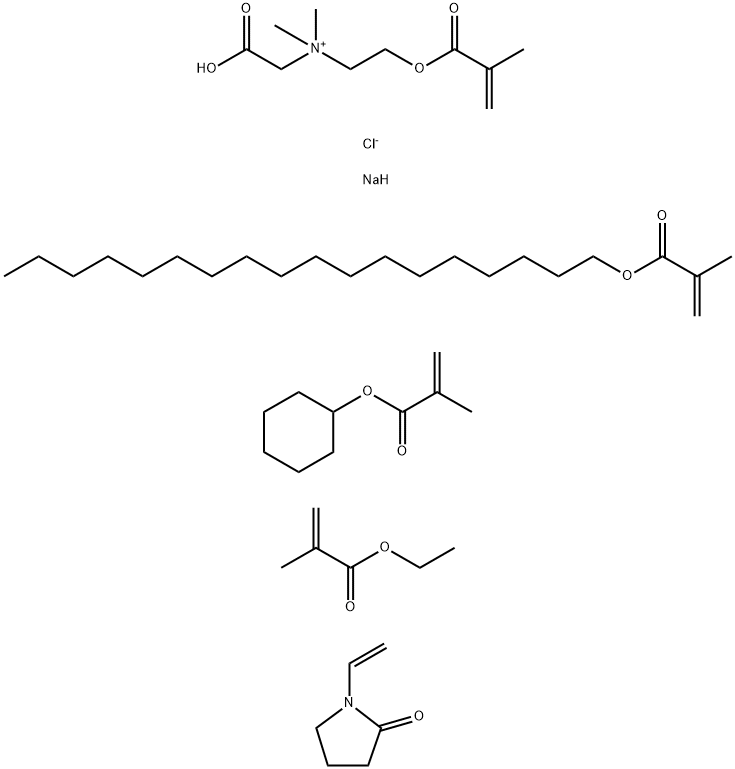 N-METHACRYLOYLETHYL-N,N-DIMETHYLAMMONIUM-ALPHA-N-METHYLCAR. Struktur