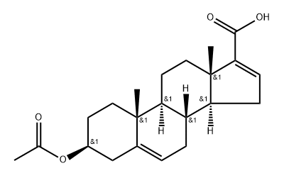 16-Dehydro Pregnenolone Acetate Impurity 2 Struktur
