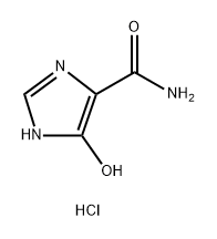1H-Imidazole-4-carboxamide, 5-hydroxy-, hydrochloride (1:1)