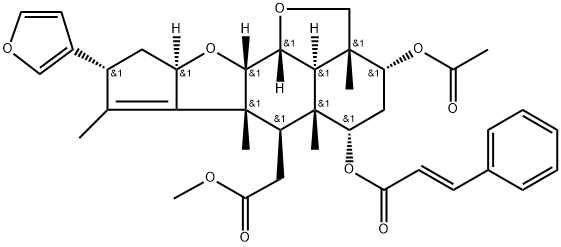 Ohchinin acetate Struktur