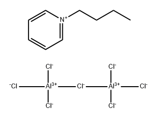 1-BUTYLPYRIDINIUM CHLOROALUMINATE(III)-KIT, Struktur